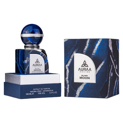 Bluish Moon by Auraa Desire - Extrait de Parfum Unisex - 100 ml