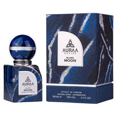 Bluish Moon by Auraa Desire - Extrait de Parfum Unisex - 100 ml